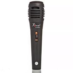 Microfone de Mão Dinâmico com Fio Chave On/Off Kanup Doméstico [Microfone de Mão]
