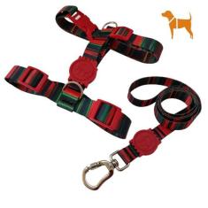 Coleira Peitoral H Anti-puxão para Cachorro com Guia e Trava de Segura