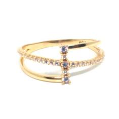 Anel de ouro 18k Pedras - Elegancy Joias, 27