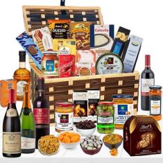 Cesta De Natal Premium Calabria 30 Itens - Natal 2024