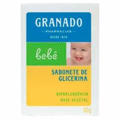 Sabonete de Glicerina em Barra Granado Bebê Tradicional com 90g, 1, 90