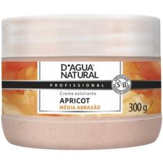 CREME ESFOLIANTE MÉDIA ABRASÃO APRICOT 300G D'agua natural - D'Água Na