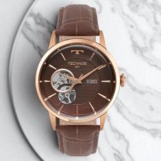 Relógio Technos Masculino Automatico Dourado
