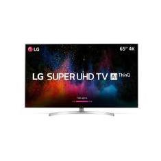 Smart TV LG 65" 4K NanoCell Display Cinema HDR Dolby Atmos ThinQ AI e Full Array Dimming 65SK8500PSA