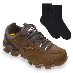 Kit Tênis Bull Terrier Aton Low Masculino + Par d-Masculino