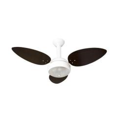 Ventilador de Teto Miray Branco/Tabaco Venti Delta , 110V