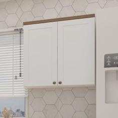 Armário Aéreo para Cozinha 1 Porta Provençal Iluminata Genialflex