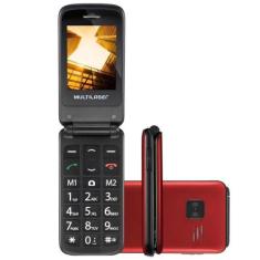 Celular Multilaser Flip Vita P9020/P9021 Dualchip 2G Bluetooth MP3, Ve