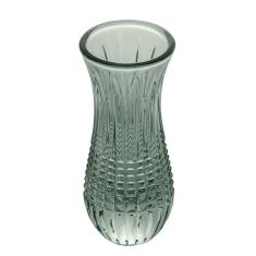 VASO CRISTAL QUEEN VERDE 6x15cm