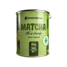 Chá Verde Matchá - 80g Natural - NewNutrition