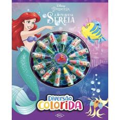 Livro - Disney - Cores - A pequena Sereia