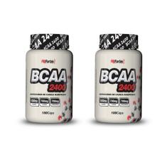 Kit 2X BCAA 2400 Gourmet 100 caps - FN Forbis Nutrition