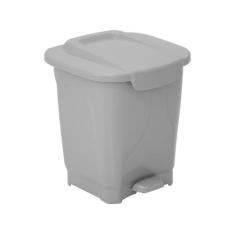 Lixeira Tramontina T-Force 15 L Cinza