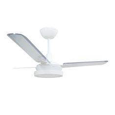 Ventilador De Teto Tron Citrino LED Branco 3 Pás Transparente