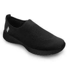 Tênis Feminino Usaflex Slip-On Conforto Tricot AE2208