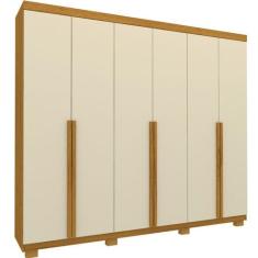 Guarda Roupas Roupeiro Casal Gelius Imperatriz 06 portas 4 gavetas com