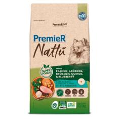 Ração Premier Nattu Cães Adultos Abóbora Pequeno Porte, 10,1kg