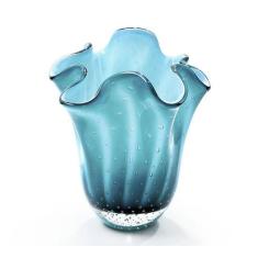 Vaso Em Cristal Murano Esmeralda - São Marcos