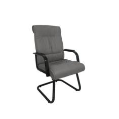 Cadeira Interlocutor para Escritório Linha Itália Cinza - Design Offic