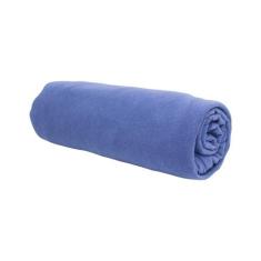 Lençol Casal Liso Portallar-Elastico-Malha 100% Algodão Linha Casa Azu