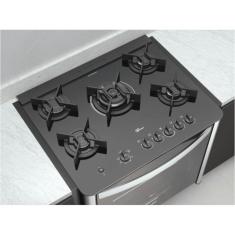 Fogão de Embutir Fischer 5 Bocas TC Gran Cheff Gás Com Dourador 28550 - 220