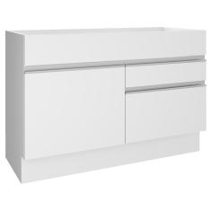 Balcão Gabinete de Pia Madesa Glamy 1 Porta e 2 Gavetas