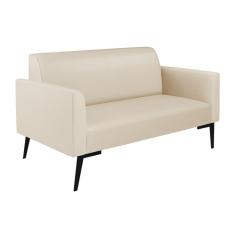 Sofá Namoradeira Pés Villach Marisa Corino D03 - D\'rossi Cor Bege