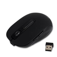 Mouse Sem Fio Preto Bateria Recarregável  Multilaser MO277