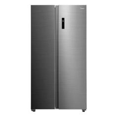 Geladeira Midea Frost Free Side By Side 511L Smart Inverter Inox