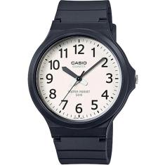 Relógio Casio Masculino Analógico Preto MW-240-7BVDF