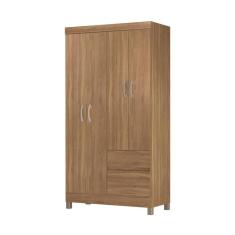 Guarda-Roupas Solteiro 4 Portas 2 Gavetas Multimóveis CR35187