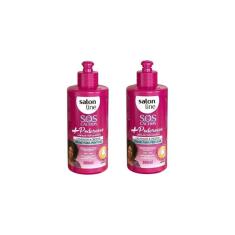 Creme Pentear Salon Line 300Ml Sos Cachos Poder Crespos- 2Un