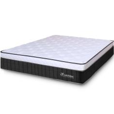 Colchão Queen Molas Ensacadas Intermediário Firme de Pillow Espuma D45 158x198X26 BF Colchões