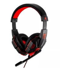 Headset Exbom Gamer Ps4 Fone de Ouvido Com Microfone Preto