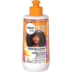 Creme Para Pentear Salon Line S.O.S Óleo De Manga 300ml