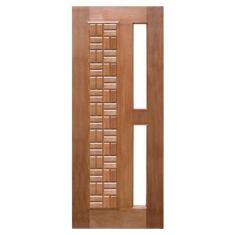 Porta de Madeira Maciça Clássica Para Vidro Casmavi de Cedro Arana - 2