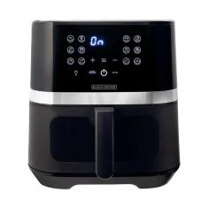 Fritadeira Air Fryer Black Decker 7 Litros AFDLG Preta E Inox 110V