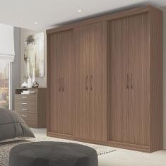 Guarda Roupa Casal 6 Portas 2 Gavetas Grécia