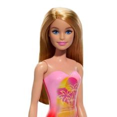 Boneca Barbie Praia Maio Rosa Mattel DWJ99-