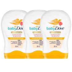 Condicionador Dove Baby Hidratação Glicerinada 200ml | Kit com três unidades