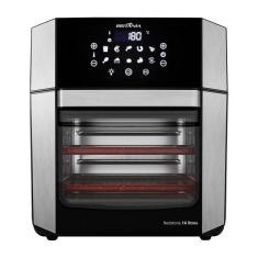 Fritadeira Air Fryer Britânia Oven BAF16A 4 Em 1 - Revestimento Antiaderente, Redstone 16 Litros, Preto