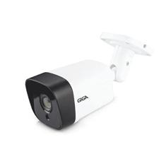 Câmera de Segurança IP Bullet Metal POE 5 MP Infravermelho 30M DWDR Detecção de Movimento com Alarme Sensor GIGA GS0374