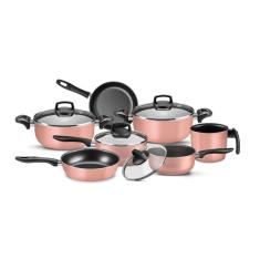 Conjunto De Panelas Madrid Rose Supra 7 Peças - Mta