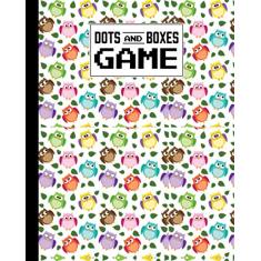 Dots And Boxes Game: Owls Dots And Boxes Game, A Classic Strategy Game - Large and Small Playing Squares - Big Book, Dot to Dot Grid, Game of Dots, ... Line, Pigs in a Pen, 120 Pages, size 8" x 10"