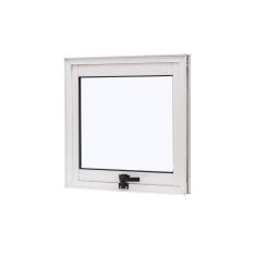 Janela de Alumínio Maxim-Ar 50x50cm Vidro Liso Cristal Ramassol Branco
