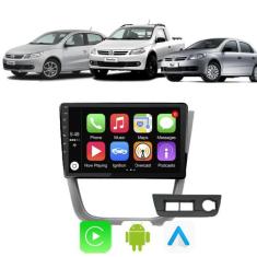 Kit Central Multimidia Android Auto Volkswagen Gol Saveiro Voyage G5 2