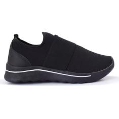 Tênis Meia Slip-On Feminino Calce Facil Confortavel Leve e Macio - Cal