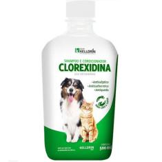 Shampoo e Condicionador Clorexidina Kelldrin 500ml