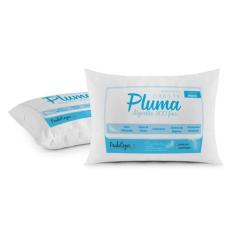 Travesseiro Toque de Pluma Pena Percal 100% Algodão 200 Fios 50x70cm A