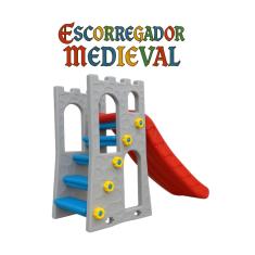 ESCORREGADOR MEDIEVAL (CASTELO VERMELHO)